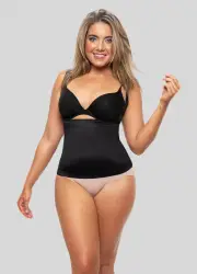 Open Bust Shaping Cami Tops-Black