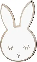 Decorative Rabbit Shape Mirror Acrylic Wall Mirror Decals for Kids Room Decor Safe Self-Adhesion Mirror for Baby Nursery