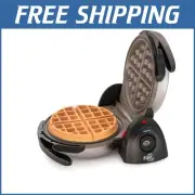 Ceramic Nonstick Belgian Waffle Maker – Perfect 7-Inch Waffles with Easy Cleanup