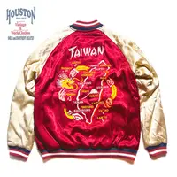 在飛比找蝦皮商城優惠-【HOUSTON JAPAN】龍年限量聯名商品 台灣刺繡外套