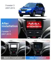 NEW 9" Android 9.1 Head Unit Car GPS Stereo Radio GPS For Subaru Forester 08-12 (for: Subaru)