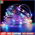 100/200 LED Solar Copper Wire String Lamp Outdoor Garden Fairy Decorative Light