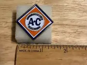 Allis-Chalmer Farm Machinery Square Lapel Pin with Blue Edge