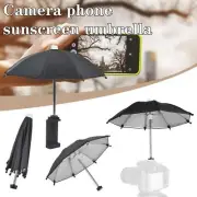 Mini Sun Shade Camera Umbrella Phone Holder Sun Umbrella Decorative C1Y9
