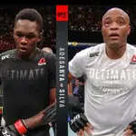 REEBOK 男士銳步黑色 UFC 格鬥之夜步行 T 恤球衣