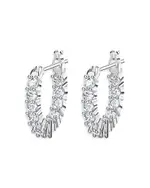 Swarovski Matrix Mini Hoop Earrings