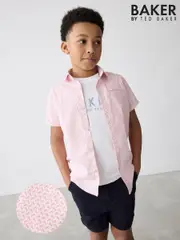 Baker by Ted Baker Purple Shirt And T-Shirt Set (E76707) | $44 - $54