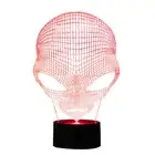 UFO Martian Alien 7 Color Changing LED Night Light Touch Switch Remote Control