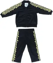 [adidas] Jeremy Scott Music Note Black Jumpsuit 9M US