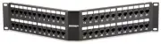 SignaMax 48-Port Cat 6A MT-Series Angled Patch Panel - 48458A-C6A