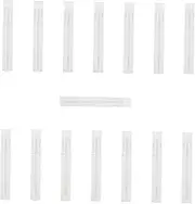 TOVINANNA 15 Pack Clear Lip Gloss Tubes Portable Lip Gloss Bottles for Women Girls Ladies Mix Match