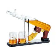 Christmas Gifts for Men Dad, Kollea Whiskey Decanter Set for Men - Gun Decant...