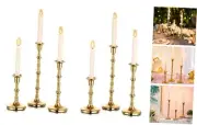 Candle Holder Taper Candlestick Holders Gold Candle Holders for Unity Candles