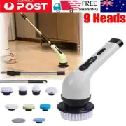 Cordless Electric Spin Scrubber Turbo Scrub Cleaning Brush Chargeable Bathroom#C