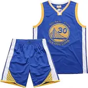Casual children's basketball suit - sleeveless children's basketball Sweatshirt - cool basketball children's clothing for boys and boys aged 8-15 b...