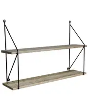 Sorbus 2 Tier Floating Shelves