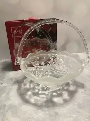 Mikasa Silent Night Handled Basket ***NEW***