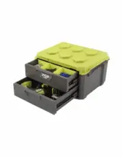 Ryobi LINK 2-Drawer Modular Toolbox Tool Storage Tools Accessory RLDR2