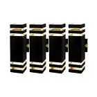 4 Pack LED Up Down Porch Wall Light, Modern Dusk to Dawn Outdoor Lighting, Al...