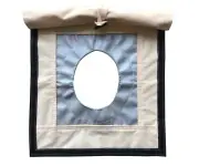 Fire Retardant 4.5" Canvas Tent Stove Jack Kit with Rain Cover, Stove Jack Ki...
