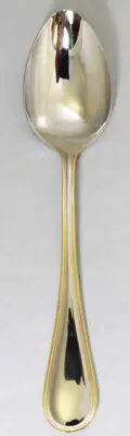 HASTINGS GOLD by Heritage Silverware Tea Spoon 6" NEW NEVER USED made Japan