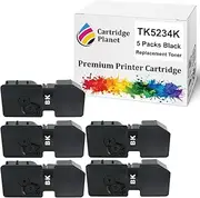 Cartridge Planet 5-Pack Black Non-Genuine Toner Cartridge for Kyocera TK-5234K TK5234K (2,600 Pages) for M5521CDN M5521CDW P5021CDN P5021CDW