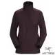 【加拿大 ARCTERYX 始祖鳥】女 Rho LT Zip Neck 彈性透氣登山健行保暖排汗衣(180g) 中層衣 洽公旅遊 Mammut/27591 幻象紫