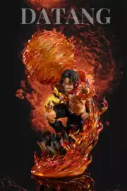 Portgas D Ace DATANG STUDIO One Piece Resin Model with led 31cm