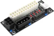 ADD2PSU Power Supply Connector 4 in 1 Molex 4Pin/Sata/Atx 6Pin/4Pin Dual PSU Mul