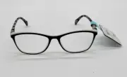 FOSTER GRANT WOMENS READING GLASSES BLACK FLORAL +2.75