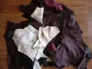 BRAND NEW CHEAPEST 100% LEATHER, SCRAPS, OFFCUTS, PIECES FOR CRAFT & HOBBIES
