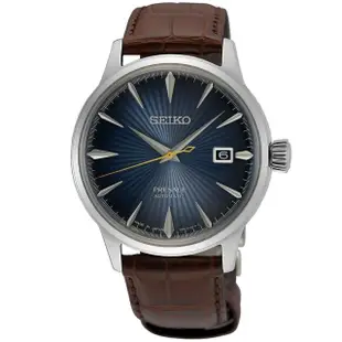 【SEIKO 精工】PRESAGE系列 放射狀紋路 調酒師 機械腕錶 SK044 母親節 禮物(三款可選)