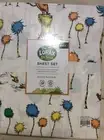 Pottery Barn Kids The Lorax Organic Percale Full Sheet Set NWT Dr Seuss