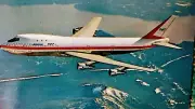 REGULAR SIZE POST CARD # BOEING # 747 SUPERJET EVERETT WASHINGTON