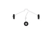 Landing Gear w/ for Z51 RC Airplane Foam Hand Throwing Glider