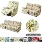 1/2/3Seater Flower Print Recliner Armchair Sofa Cover Elastic Sofa Protect Cover