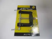 Vintage Kmart Heavy Duty 3-way Edging Clamp 2-1/2" Max Jaw 2-1/4" Depth NOS
