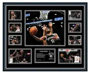 KYRIE IRVING BROOKLYN NETS 2019 SIGNED PHOTO LIMITED EDITION FRAMED MEMORABILIA