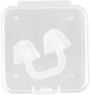 LRXIYODE Swimming Nose Clip for Boy Girl Transparent Swim Nose Lightweight Comfortable Design for Swimming Activities Non-skid Skin-friendly Material