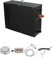 Sauna Heater, 6KW Sauna Equipment Steam Shower Generator for Wet Steam Sauna Steam Bath Machine Steamer for Sauna Room Home Hotel Spa Shower Use