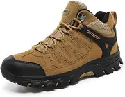 [Asifn] Mens Sports Hiking Lightweight Outdoor Work Breathable Non-slip Driving Casual Bare Boots