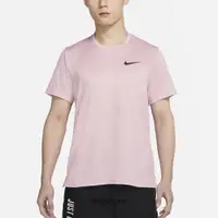 在飛比找蝦皮商城優惠-NIKE 短T DRY TOP 粉色 運動 圓領 上衣 男 