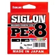 Sunline Siglon PE X8 200m Multi Color #0.8 12lb