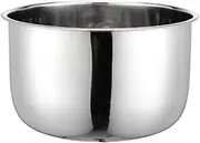 Rice Cooker Pressure Pot Liner Inner Pot Round Reusable Portable Easy Clean Inner Container Cookware for Household Restaurant, M
