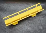 Yellow Mini Roller Coaster Track Fridge Magnet - Novelty B&M Style Coaster Track
