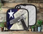 Nice New 2nd Amendment Constitution pot holder.
