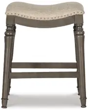 Powell Mason Grey Counter Stool