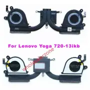 New For Lenovo Yoga 720-13ikb Laptop PC CPU & GPU Cooling Fan With heatsink