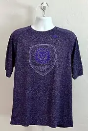 Adidas Climalite Orlando City SC Purple Shirt Men's Size Medium - New with Tags