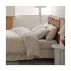 Double Stitch Organic Cotton Sheets King Size - Soft & Breathable Sheet Set 4...